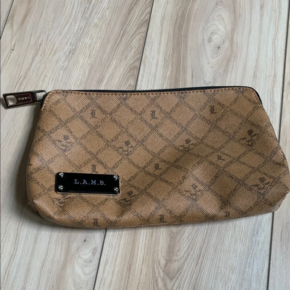 L.A.M.B. by Gwen Stefani Monogram Makeup Bag